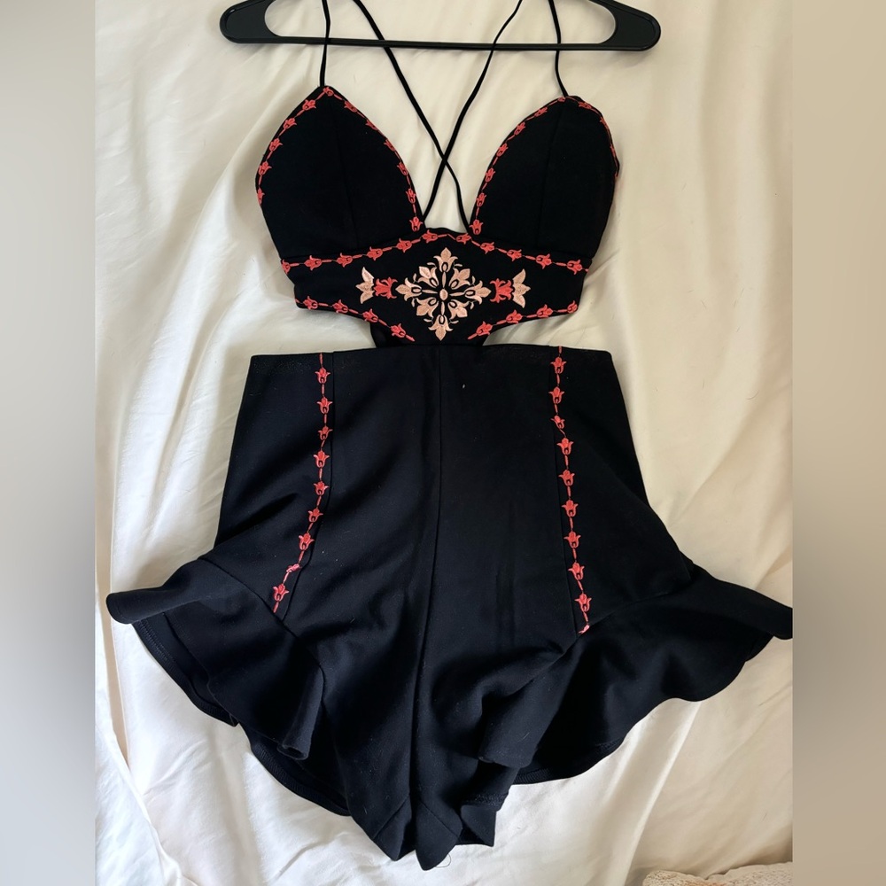 NEVER WORN- black jumpsuit